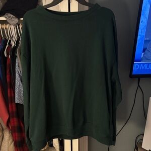 H&M Dark Green Sweatshirt
